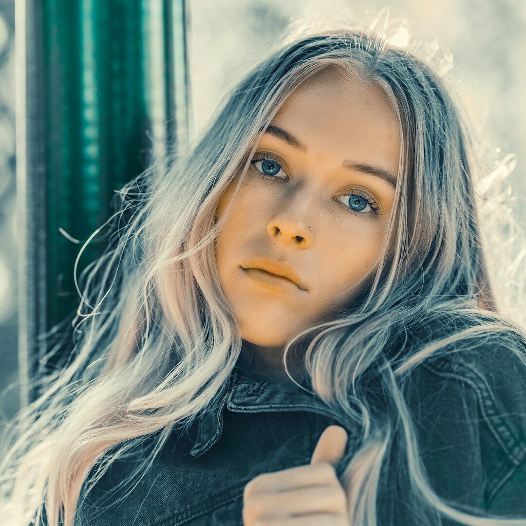 Portrait of a Lithuanian female photo editor